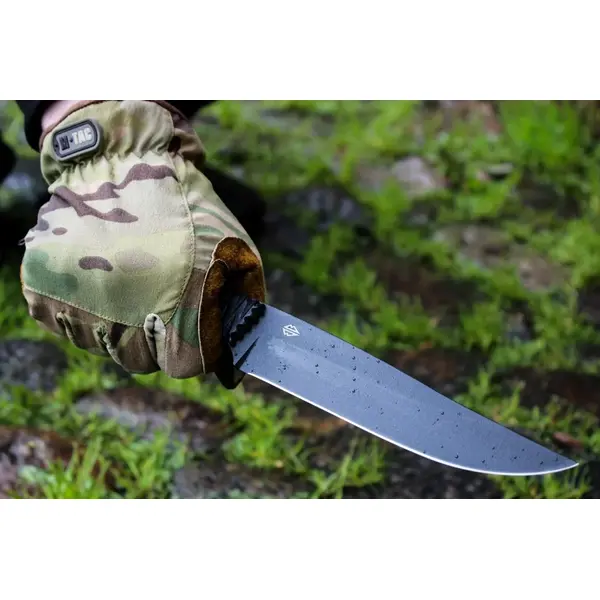 Ніж фіксований Ельфійська обіцянка 1.4116, 275 мм, чохол MOLLE, чорний