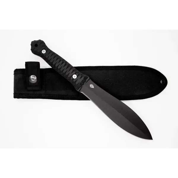 Ніж тактичний Blade Brothers Кіммерієць фіксований 1.4116 з нейлоновим чохлом MOLLE