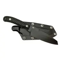 Тактичний ніж Корсар Blade Brothers Knives фултанг сталь 1.4116 чорний