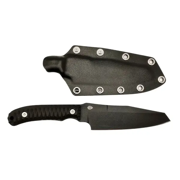 Тактичний ніж Корсар Blade Brothers Knives фултанг сталь 1.4116 чорний