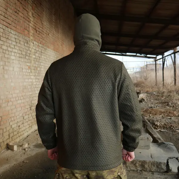 Флісова кофта Militex Windblock Tactical Khaki mod. 4 M