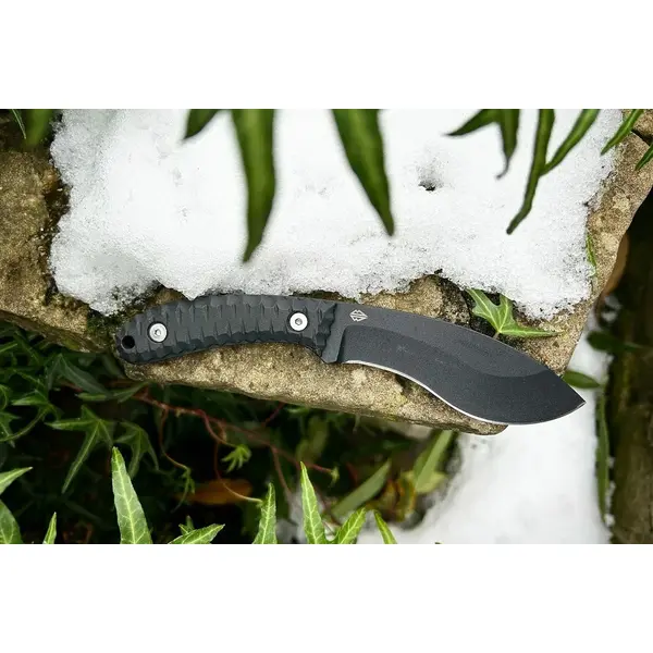 Ніж фіксований Blade Brothers Ira Domini Recurve EDC full tang 1.4116 з кліпсою MOLLE