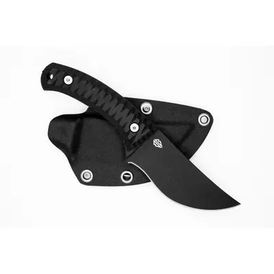 Ніж міський EDC ЖНЕЦЬ фіксований зі сталі 1.4116 з чохлом