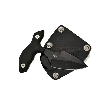 Тичковий ніж Blade Brothers ПІРАНЬЯ фіксований (сталь 1.4116, push dagger)