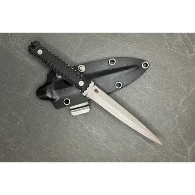 Тактичний ніж Blade Brothers ВЕНДЕТА Stonewash фіксований (сталь 1.4116)