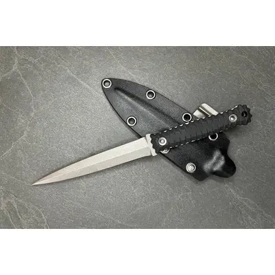 Тактичний ніж Blade Brothers ВЕНДЕТА Stonewash фіксований (сталь 1.4116)