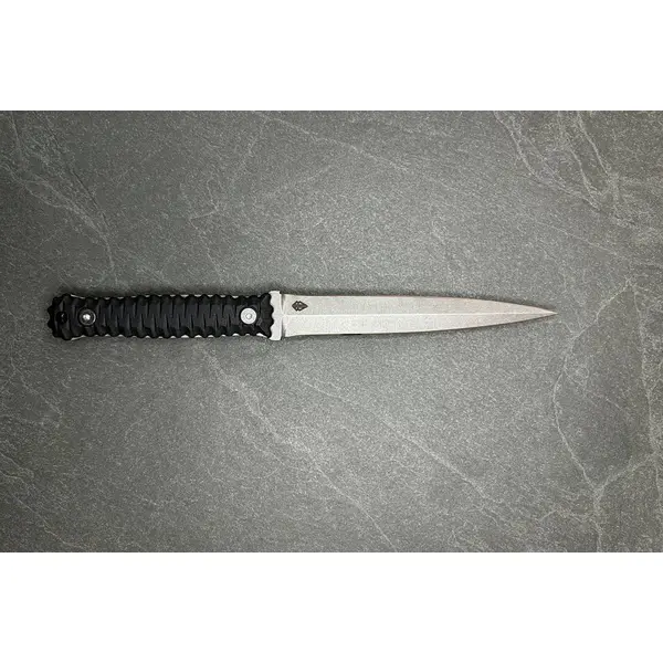 Тактичний ніж Blade Brothers ВЕНДЕТА Stonewash фіксований (сталь 1.4116)