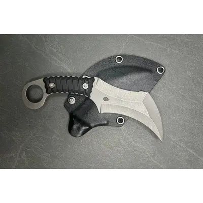 Тактичний ніж керамбіт ВІДЬМА Стоунвош