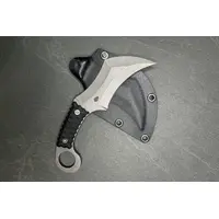 Тактический нож керамбит ВЕДЬМА Стоунвош