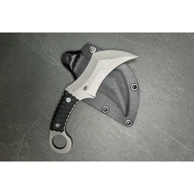 Тактичний ніж керамбіт ВІДЬМА Стоунвош