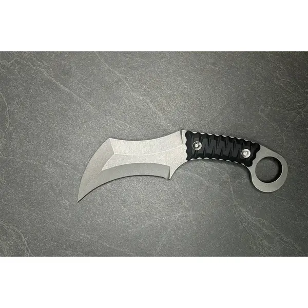 Тактичний ніж керамбіт ВІДЬМА Стоунвош