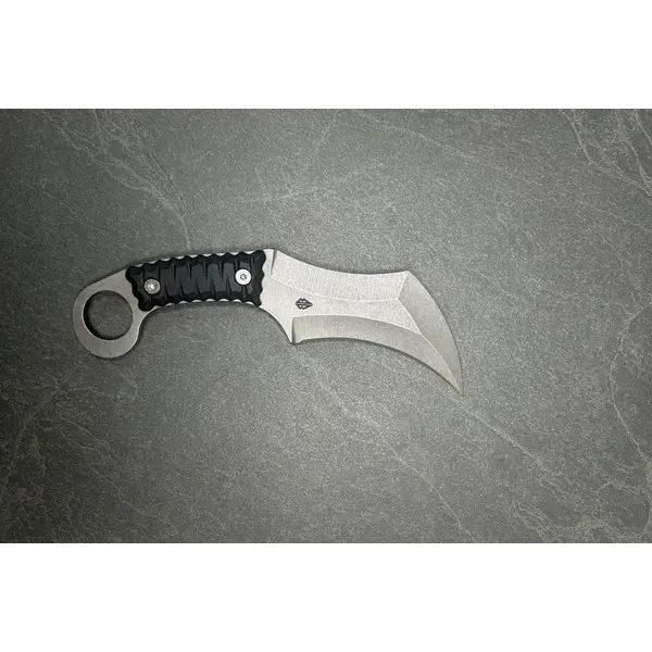 Тактичний ніж керамбіт ВІДЬМА Стоунвош
