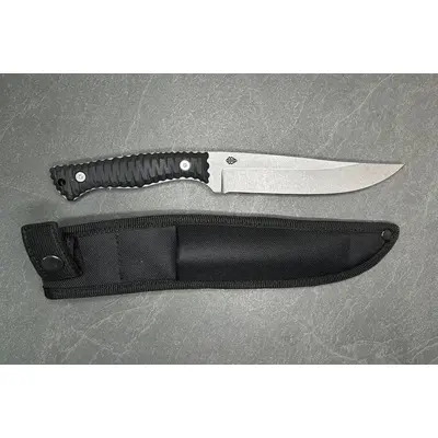 Ніж тактичний Ельфійська Обіцянка Стоунвош Blade Brothers Knives фіксований 1.4116