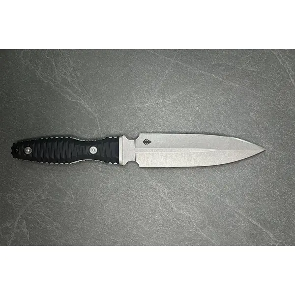Ніж тактичний фіксований ІНКВІЗИТОР стоунвош сталь 1.4116