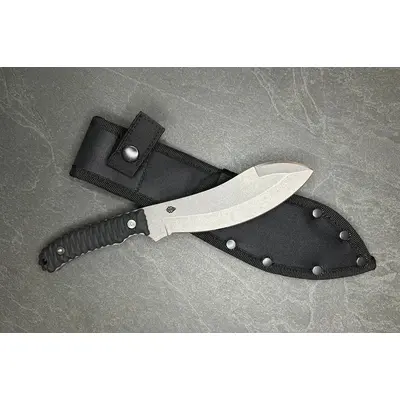 Ніж тактичний фіксований НЕССМУК стоунвош сталь 1.4116