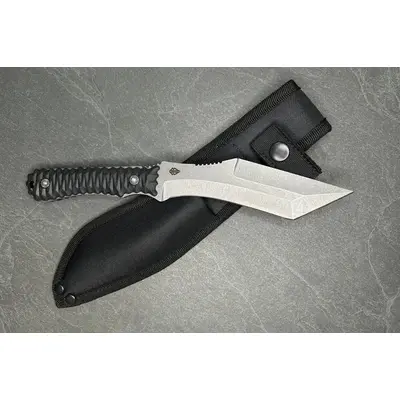 Ніж тактичний Помста Мала Стоунвош Blade Brothers Knives фіксований 1.4116