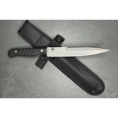 Ніж тактичний фіксований РЕКС сталь 1.4116 стоунвош