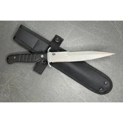 Ніж тактичний фіксований РЕКС сталь 1.4116 стоунвош