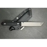 Тактичний ніж ЯМАТО Стоунвош American Tanto з фіксованим лезом та чохлом