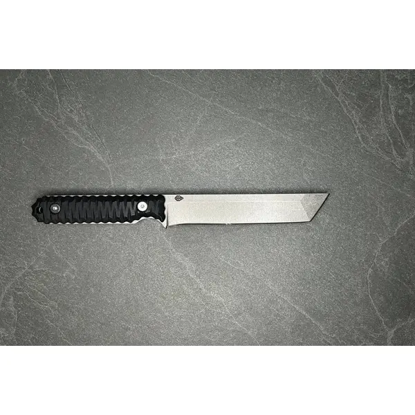 Тактичний ніж ЯМАТО Стоунвош American Tanto з фіксованим лезом та чохлом