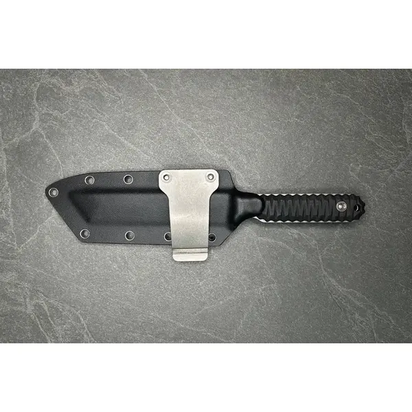 Тактичний ніж ЯМАТО Стоунвош American Tanto з фіксованим лезом та чохлом