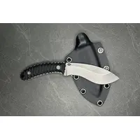 Нож EDC фиксированный IRA DOMINI Стоунвош сталь 1.4116