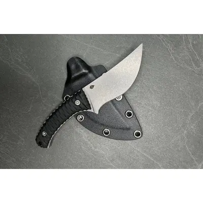 Ніж міський EDC ЖНЕЦЬ Стоунвош з фіксованим лезом та чохлом