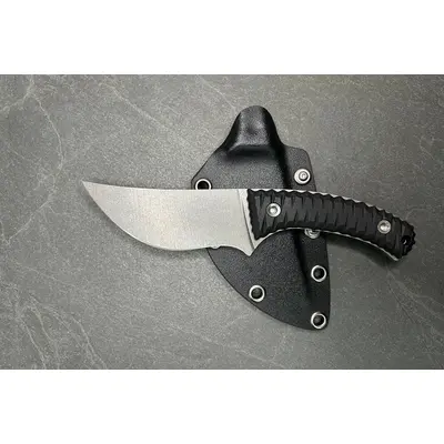 Ніж міський EDC ЖНЕЦЬ Стоунвош з фіксованим лезом та чохлом