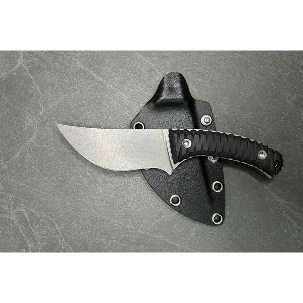 Ніж міський EDC ЖНЕЦЬ Стоунвош з фіксованим лезом та чохлом