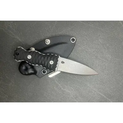 Міський EDC ніж Скін Ду Стоунвош Blade Brothers Knives сталь 1.4116 з чохлом