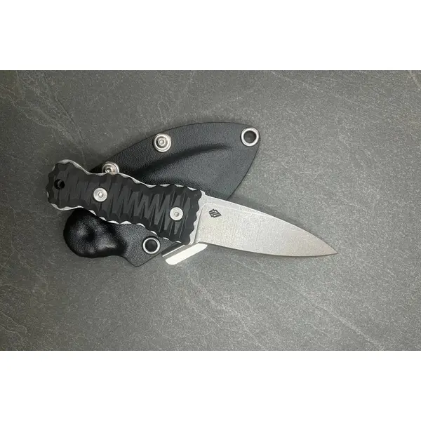 Міський EDC ніж Скін Ду Стоунвош Blade Brothers Knives сталь 1.4116 з чохлом