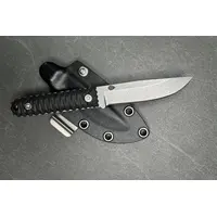 Городской EDC нож ЯРЛ Стоунвош Blade Brothers Knives сталь 1.4116 с чехлом