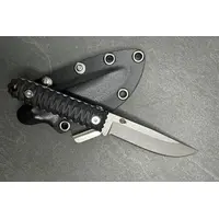 Городской EDC нож ЯРЛ Стоунвош Blade Brothers Knives сталь 1.4116 с чехлом