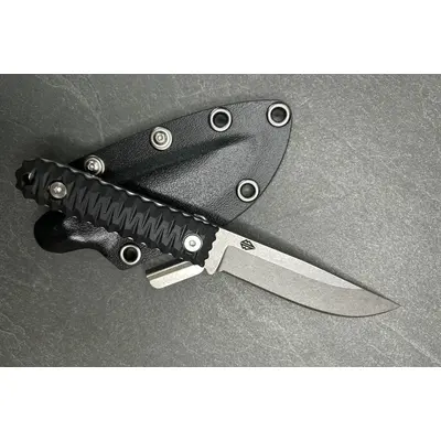 Городской EDC нож ЯРЛ Стоунвош Blade Brothers Knives сталь 1.4116 с чехлом