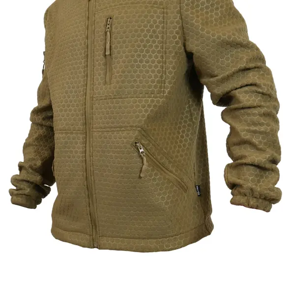 Флісова кофта Militex Windblock Tactical Coyote mod. 4 XL