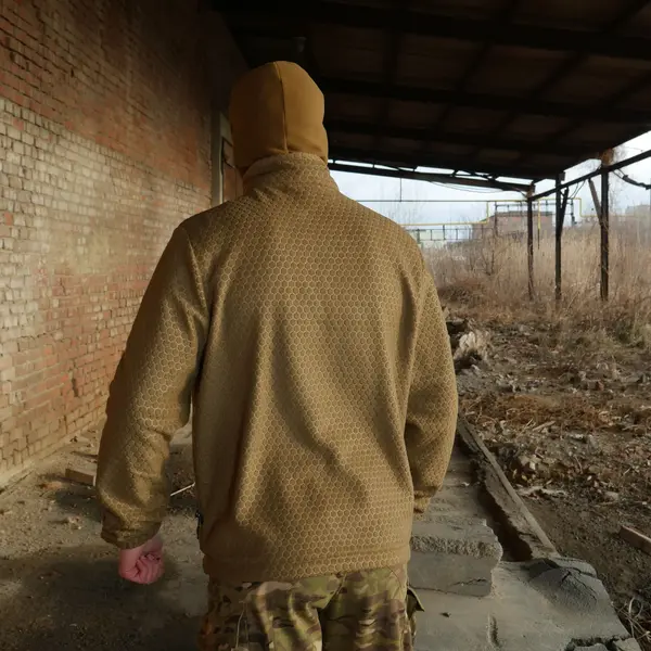 Флісова кофта Militex Windblock Tactical Coyote mod. 4 XL