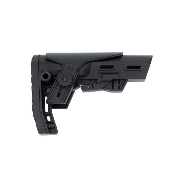 Полегшений телескопічний приклад з підщічником ALPHA-CP Key-Arma для AR/AK Mill spec Polymer