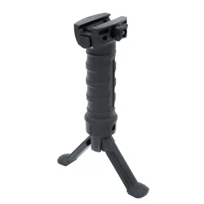 Ручка-біпод переносу вогню з сошками Key-Arma Picatinny Polymer (KEY-404)