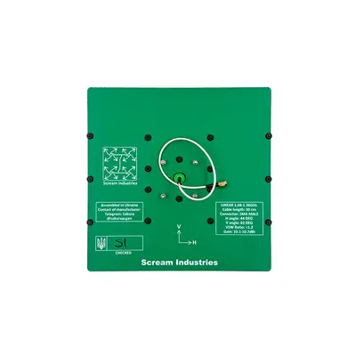 Патч-антена 1.3GHz 10.3dBi Linear