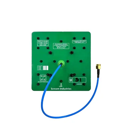 Патч-антена 9.5-12GHz 19dBi RHCP