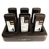 Зарядное мультиустройство универсальное для раций Motorola серии DP4xxx, R7, R7a (6 ячеек)