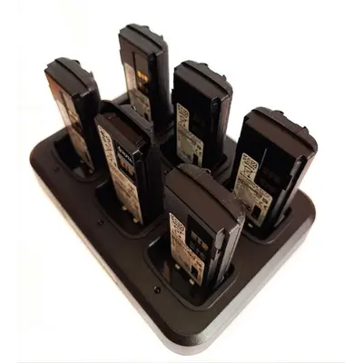 Зарядний мульти пристрій універсальний для рацій Motorola серії DP4xxx, R7, R7a (6 осередків)