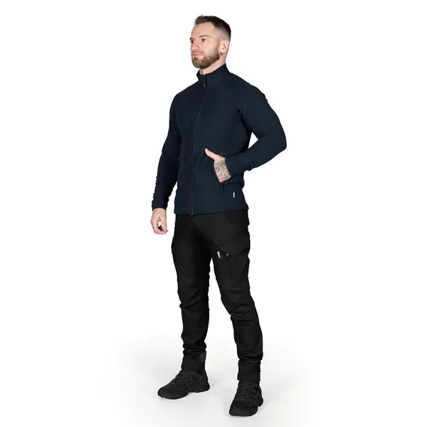 Кофта Meadow Флісова Темно-синя 3XL