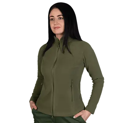 Кофта Pani Meadow 100 Флисовая Олива