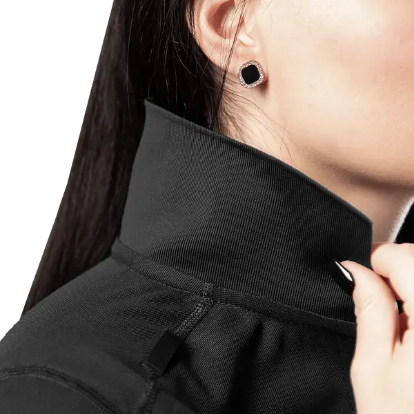 Поло Pani Paladin Long CoolPass Pique LT Чорне