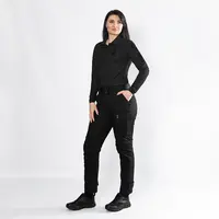 Поло Pani Paladin Long CoolPass Pique LT Черное