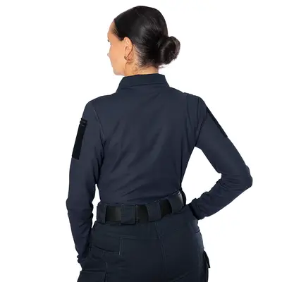 Поло Pani Patrol 2.0 (perf.) Long CoolPass LT Темно-синє