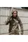 Кофта флісова з капюшоном Kiborg Jacket Grid Fleece Multicam S