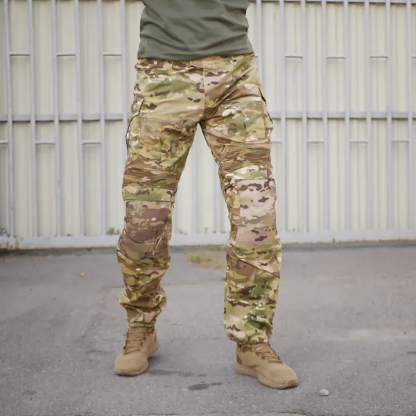 Брюки тактические с карманами для вставных наколенников «Байрактар» Gen-5 Multicam