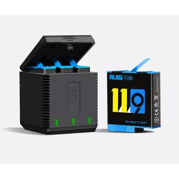 Портативний зарядний пристрій для GoPro Hero RuigPro